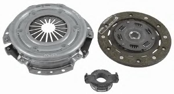 Комплект зчеплення (3 частини) Sachs 3000556101 ціна, від 60.91 USD