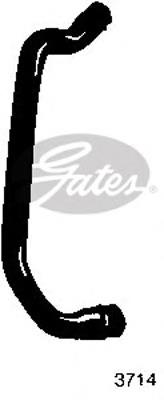 Шланг/патрубок радіатора охолодження, нижній Gates 3714 ціна, від 14.15 USD