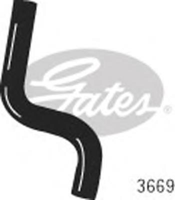 3669 Gates Патрубок системи охолодження