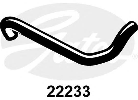 Купити 22233 Gates Шланг/патрубок радіатора охолодження, нижній