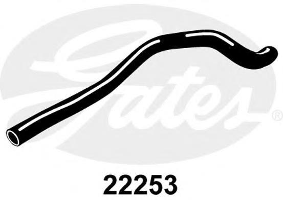 Шланг/патрубок радіатора охолодження, нижній Gates 22253 ціна, від 12.58 USD