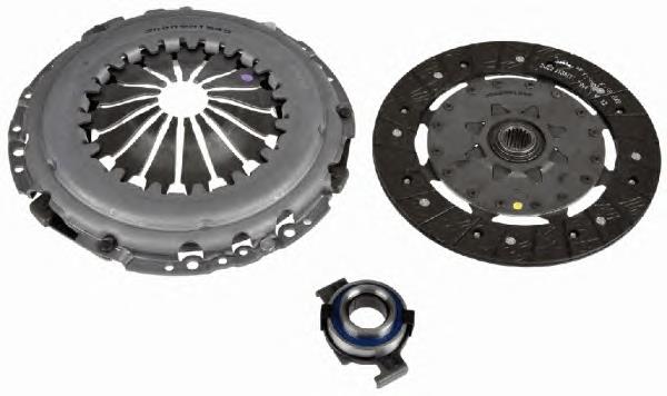 Купити 3000951545 Sachs Комплект зчеплення (диск, корзина, підшипник)