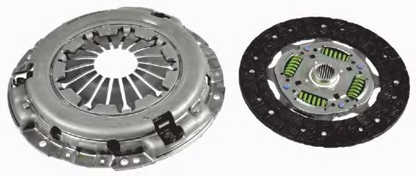 3000950637 Sachs Зчеплення в зборі