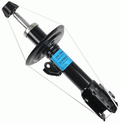 Амортизатор передньої підвіски, лівий Sachs 314755 ціна, від 58.05 USD
