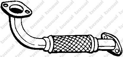 Труба приймальна (штани) глушника, передня Bosal 703121