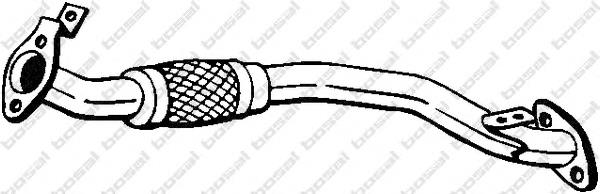Купити BM50016 BM Catalysts Глушник, передня частина