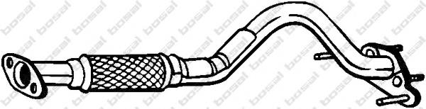 Глушник, передня частина 750133 Bosal