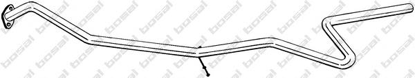 950013 Bosal Середній глушник