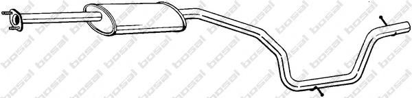 289449 Bosal Штани глушника передні