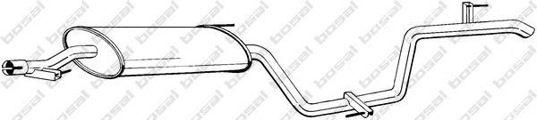 Вихлопна труба Bosal 292021 ціна, від 106.48 USD
