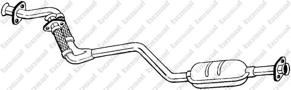 Глушник, передня частина Mercedes A1244905919 ціна, від 139.48 USD