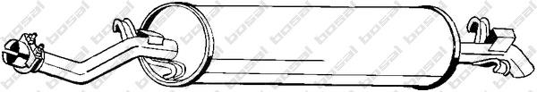 Вихлопна труба Bosal 278093 ціна, від 113.81 USD
