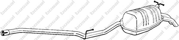 Глушилка задня Mercedes A2104901521