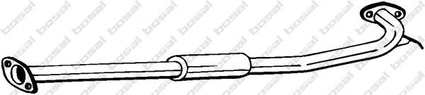 285419 Bosal Середній глушник
