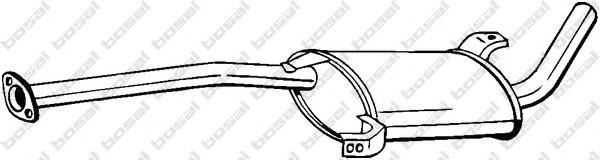 Глушник Bosal 279125 ціна, від 106.82 USD