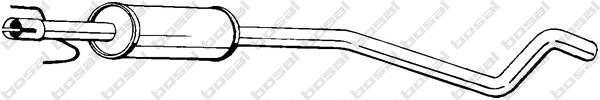 Глушник Bosal 284317 ціна, від 51.20 USD
