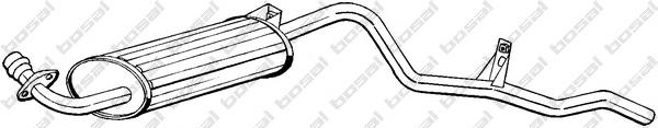 Вихлопна труба Bosal 281837 ціна, від 96.49 USD