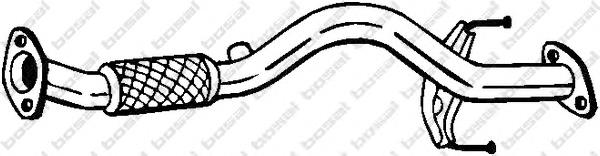 Глушник, передня частина 750135 Bosal