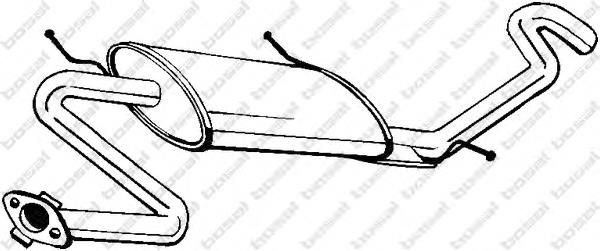 Вихлопна труба Bosal 278339 ціна, від 38.94 USD