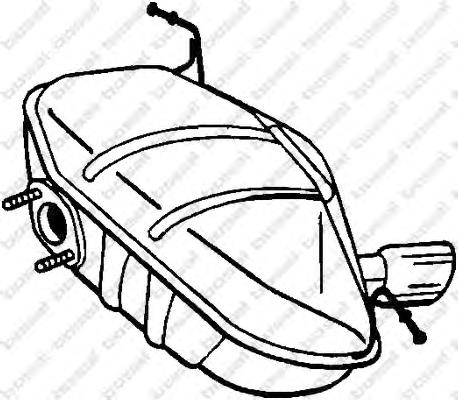 Вихлоп BMW 18107528813 ціна, від 171.00 USD