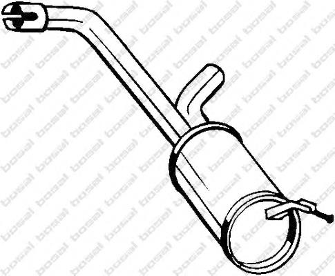 Вихлопна труба Bosal BS135095 ціна, від 63.26 USD