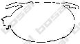  Bosal 251837 ціна, від 4.22 USD