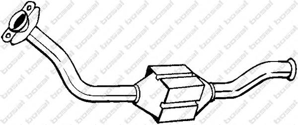 Купити 099088 Bosal Глушник, передня частина