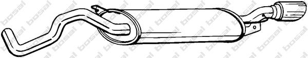 Вихлопна труба Bosal 281505 ціна, від 108.35 USD