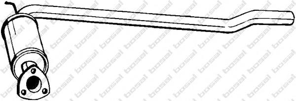 Глушник, передня частина Bosal 233113