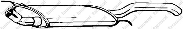 Вихлопна труба Bosal 233761 ціна, від 62.98 USD