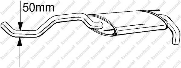 Вихлопна труба Polmostrow 30163 ціна, від 50.11 USD