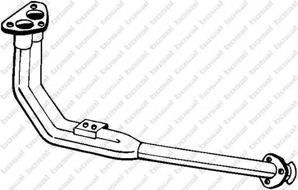 Труба приймальна (штани) глушника, передня Volvo 31372169 ціна, від 237.63 USD