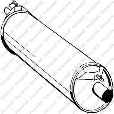 Вихлопна труба Bosal 235899 ціна, від 45.10 USD