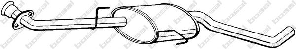 Глушник Opel 5852358 ціна, від 54.81 USD