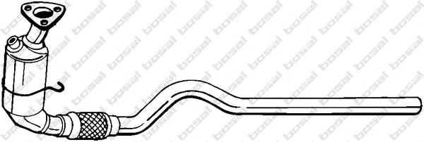 Купити 099596 Bosal Перетворювач відпрацьованих газів