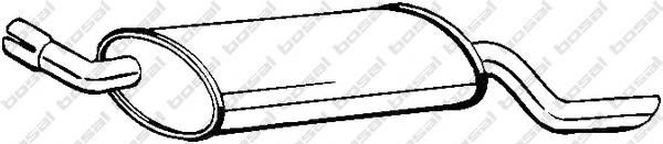Вихлопна труба Bosal 185439 ціна, від 41.09 USD