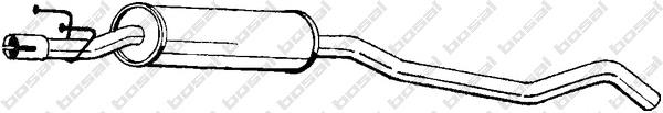 Глушник Bosal 281039 ціна, від 57.87 USD