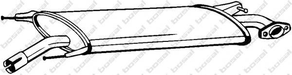 Глушник, передня частина Bosal 279445