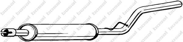 Глушник, передня частина 279313 Bosal