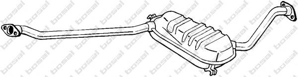 Глушник Bosal 284837 ціна, від 66.56 USD
