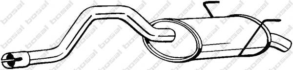Вихлопна труба Bosal 200157 ціна, від 62.47 USD
