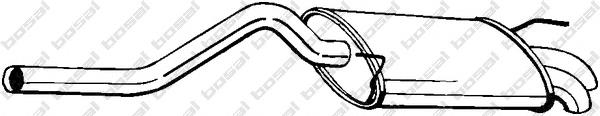 Вихлопна труба Bosal 227105 ціна, від 48.79 USD