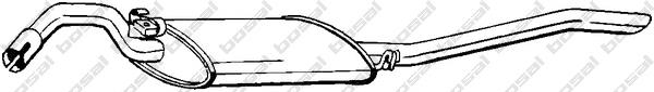 Купити Глушник, задня частина Seat Toledo I 1L