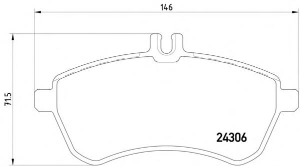 Гальмівні колодки Textar 2430601 ціна, від 55.80 USD