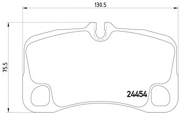 Задні гальмівні колодки Textar 2445401 ціна, від 89.96 USD