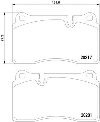 Гальмівні колодки Textar 2021703 ціна, від 39.06 USD