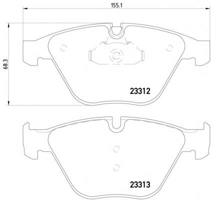 Гальмівні колодки Textar 2331211 ціна, від 34.57 USD