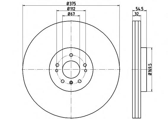 Диск переднього гальма Textar 92176603 ціна, від 109.58 USD