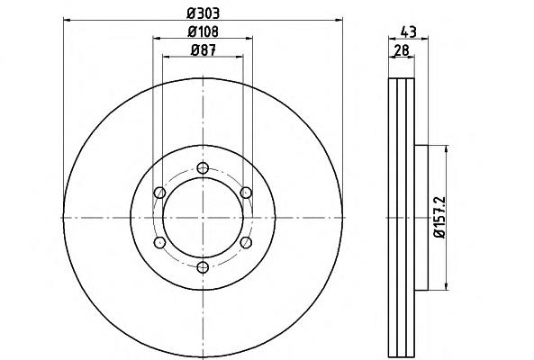Диск переднього гальма Textar 92180003 ціна, від 60.32 USD