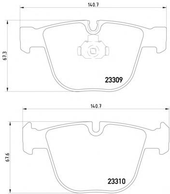 Задні гальмівні колодки Textar 2330902 ціна, від 38.00 USD